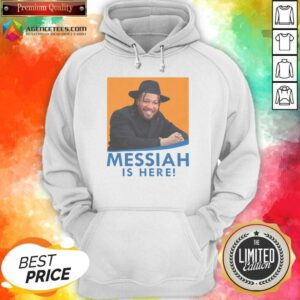Good Basketball Messiah Is Here hoodie optimized, showcasing a trendy design for basketball enthusiasts.