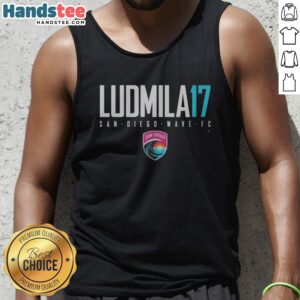 Nice San Diego Wave FC Ludmila 17 San Diego Wave FC Official Team Tank top featuring a vibrant team logo
