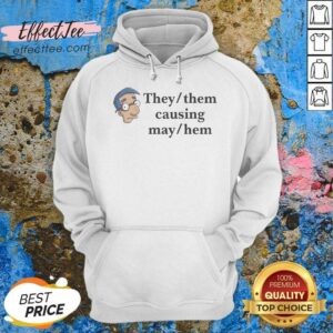Hot They Them Causing Mayhem Milhouse Van Houten The Simpsons Meme hoodie optimized for WooCommerce product gallery