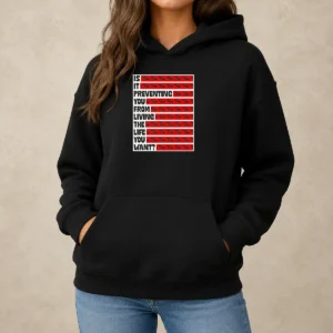 Good Tyler Spangler Is It Preventing You From Living The Life 6 You Want Hoodie