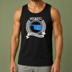 Funny Tipton Oklahoma It Is Where My Story Begins Home State Pride Tank Top
