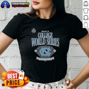 Premium North Carolina Tar Heels College World Series 2026 Omaha NCAA Championship Ladies shirt displayed in a vibrant setting