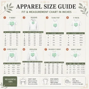 Size chart for Pretty Tom Petty Rick'S Airport Recorders The Best Round with measurements in inches and cm