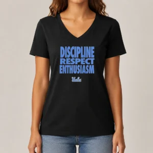 Official UCLA Bruins Discipline Respect Enthusiasm V-Neck Shirt