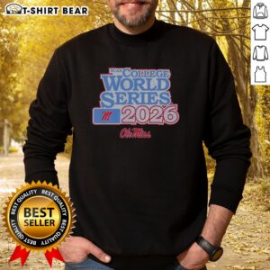 Original Ole Miss Rebels Baseball 2026 NCAA College World Series Sweatshirt showcasing team pride