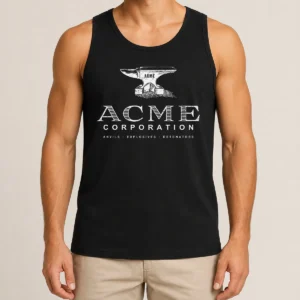 Hot ACME Corporation Anvils Explosives Detonators Tank Top