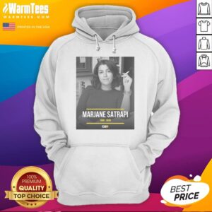 Premium Marjane Satrapi French Iranian Artist Author And Filmmaker Dies At 56 Memorial Tribute hoodie featuring a tribute design.