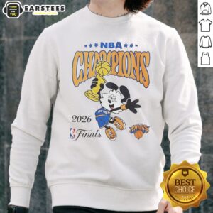 Pretty New York Knicks X Verdy 2026 NBA Championship Sweatshirt