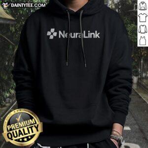 Hot Neuralink Logo Hoodie featuring a bold logo design on a comfortable garment