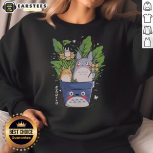 Hot Spirits Garden sweatshirt featuring a vibrant garden-inspired design on a cozy fabric.