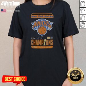 Top New York Knicks NBA 2026 Champions 1970 1973 2026 Always Knicks New York Forever Ladies Shirt