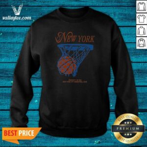 Awesome New York Property Of The NYC Basketball Club Basketball Sweatshirt