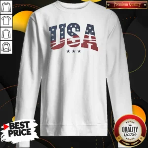 Top USA Patriotic Stars Sweatshirt