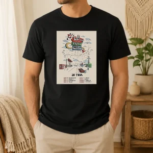 Pretty Asleep At The Wheel Route 66 Centennial 2026 Shows Shirt