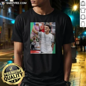Official HSBC Championships Champion Francisco Cerndolo ATP 500 Shirt featuring a classic crew neck and short sleeves