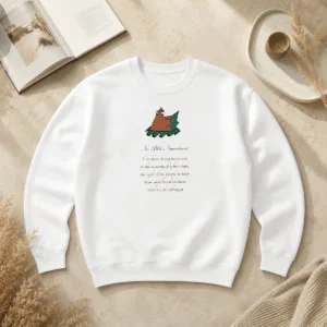 Official Chicken 28th Amendment Chickens Being Necessary To The Security Of A Free State Sweater