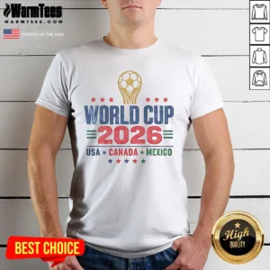 Original Vintage 2026 World Cup USA Canada Mexico Soccer