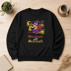 Nice Witchcraft And Beercraft Sweater