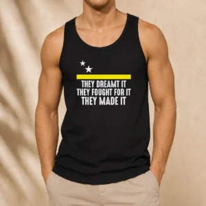 Premium Uracao Flag They Dreamed It Fought For It Tank Top