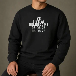 Top Kanye West Ye Live At Gelredome 06 06 26 06 08 26 Sweater
