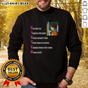 Nice Shimura Tae Sister Gintama Sweatshirt featuring a vibrant design and comfy fit.