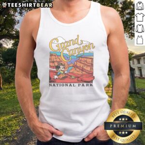 Pretty Mickey Mouse Grand Canyon National Park Tank top featuring a vibrant design perfect for summer adventures.