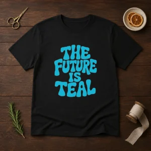 Pretty The Future Is Teal