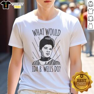Pretty What Would Ida B Wells Do Shirt displayed in a vibrant color with a comfortable fit.