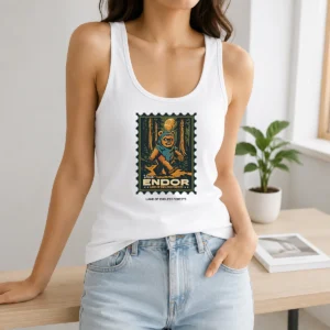 Top Star Wars Ewok Visit Endor Land Of Endless Forests Tank Top