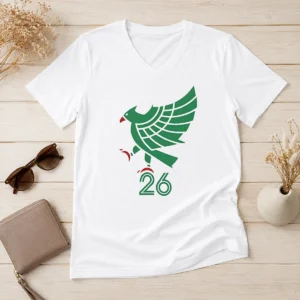Top Mexico Soccer Team World Cup 2026 National Football Go El Tri V-Neck Shirt