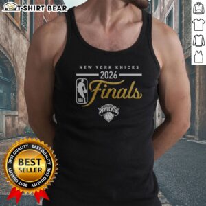 Original New York Knicks 2026 Finals NBA Tank Top featuring vibrant team colors and logo