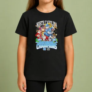 Premium North Carolina 20 26 National Champions Tar Heels Baseball Kids T-Shirt