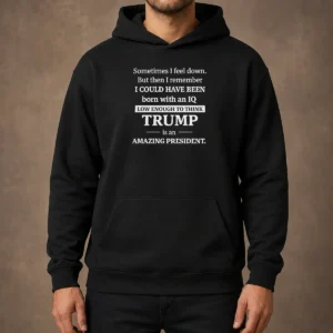 Top Political Satire Trump Is An Amazing President Hoodie