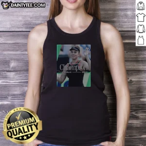 Original Berlin Tennis Open Champion Linda Noskov WTA 500 Tank Top