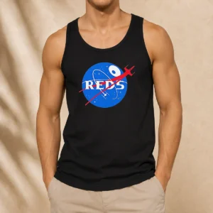 Pretty Red 5 NASA Parody Logo Tank Top