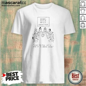 Official Nobel Peace Prize Committee Just For Fun Let'S Give It To Obama Again shirt optimized, classic fit crew neck tee