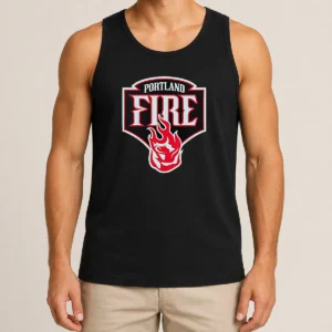 Premium Portland Fire Logo Tank Top