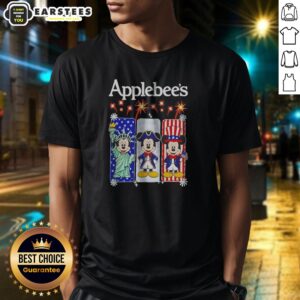 Applebee'S Mickey Mouse USA Shirt