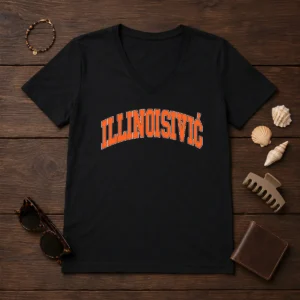 Awesome Illinoisivic Il Balkan Ball V-Neck Shirt