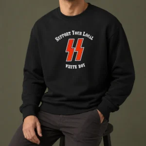 Official Lightning Bolts Support Your Local White Boy Sweater