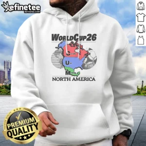 Pretty World Cup 26 (Cum Map) Hoodie