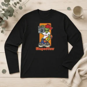 Awesome Vans Warped Tour Alien Long Sleeve Shirt