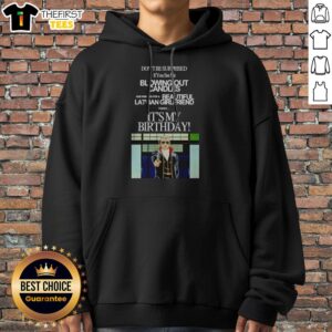 Official Matsudaira Katakuriko Don'T Be Surprised If You See Me Blowing Out Candles Gintama Hoodie displayed on a hanger