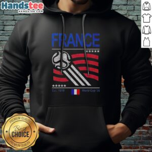 Pretty France National Team Est 1919 World Cup 2026 Soccer Football Fan Hoodie displayed on a neutral background