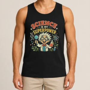 Pretty Science Is My Superpower Vintage Tank Top