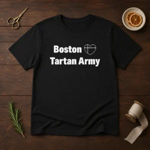 Nice Boston Tartan Army I Love Scotland Soccer National Team Supporters
