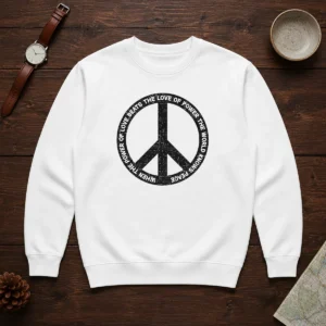 Awesome When The Power Love Beats The Love Of Power Sweater