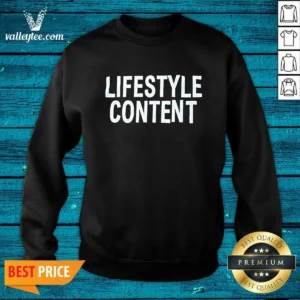 Hot Lifestyle Content Sweatshirt