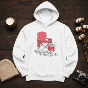 Hot Shooting The Shit Backyard BBQ Hoodie