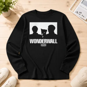 Official Wonderwall Oasis Silhouette Long Sleeve Shirt